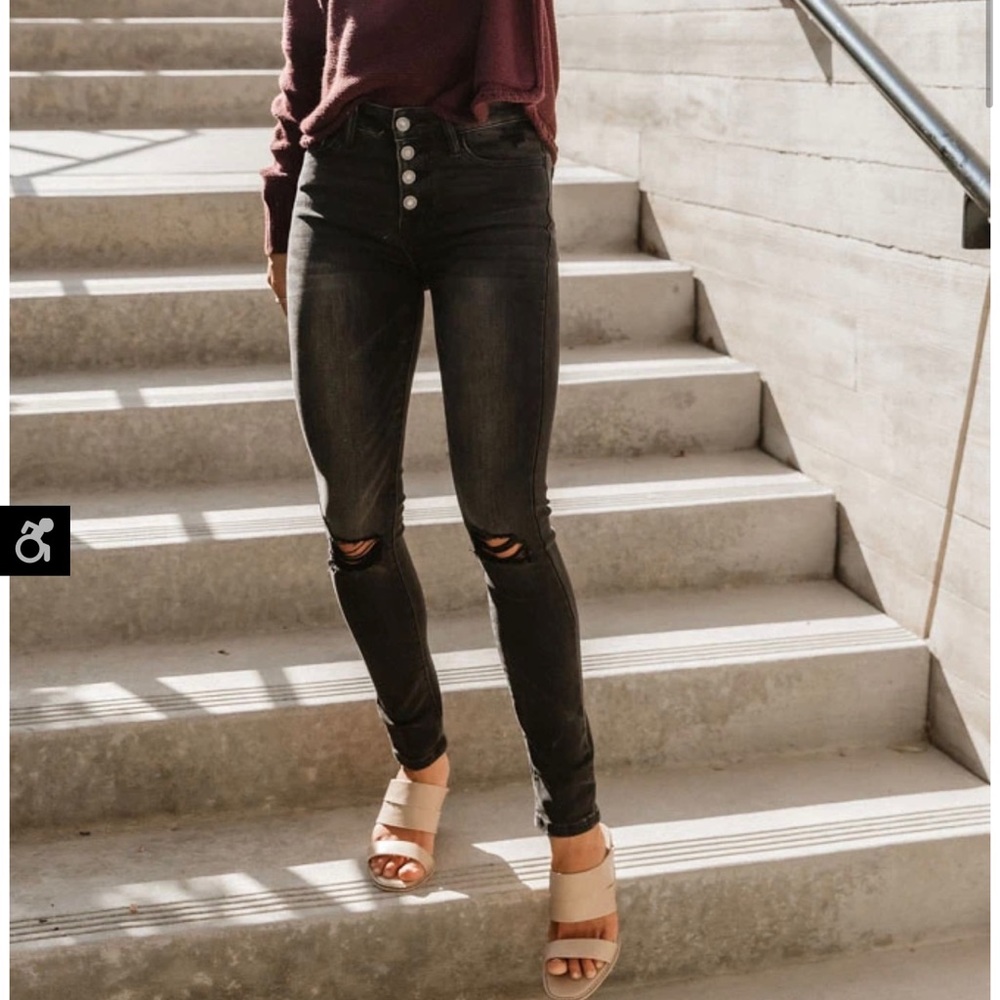High rise vervet jeans (Bohme)